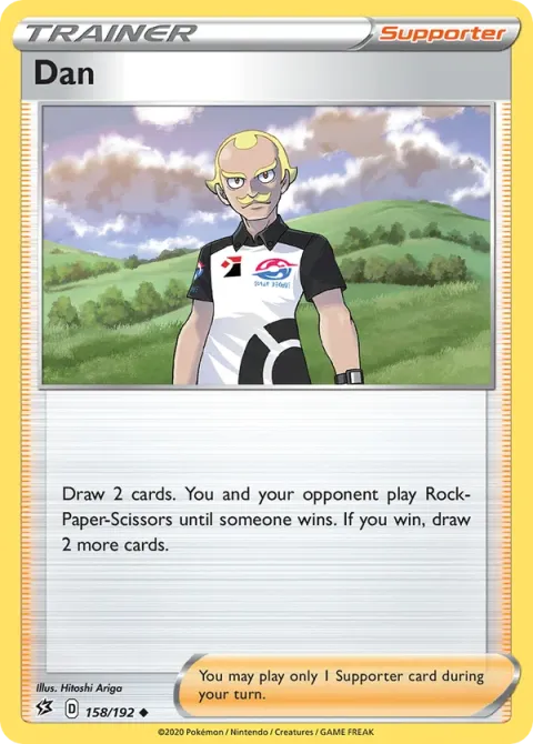 Carte Pokémon Guido 158/192, extension Clash des Rebelles