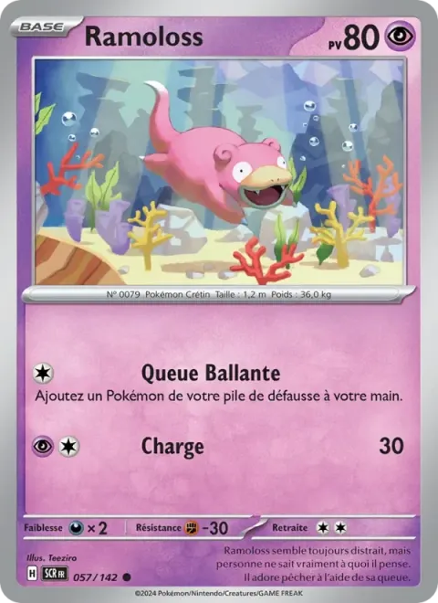 Carte Pokémon Ramoloss 057/142, extension Couronne Stellaire