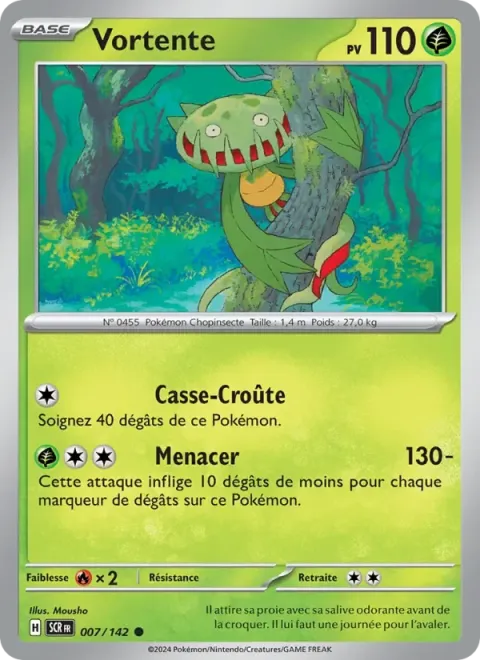 Carte Pokémon Vortente 007/142, extension Couronne Stellaire