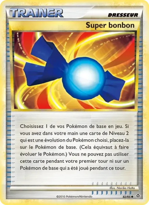 Carte Pokémon Super bonbon 082/095, extension Déchaînement