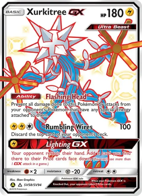 Carte Pokémon Câblifère-GX SV58/SV94, extension Destinées Occultes