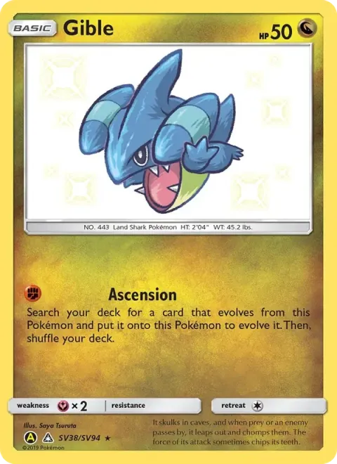 Carte Pokémon Griknot SV38/SV94, extension Destinées Occultes