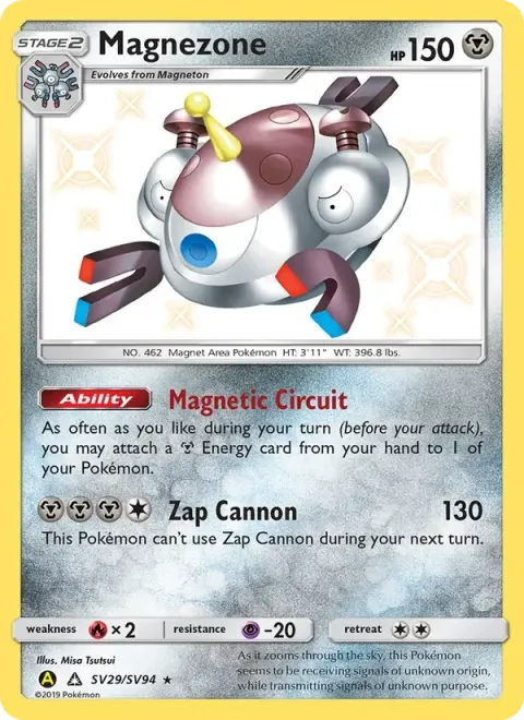 Carte Pokémon Magnézone SV29/SV94, extension Destinées Occultes