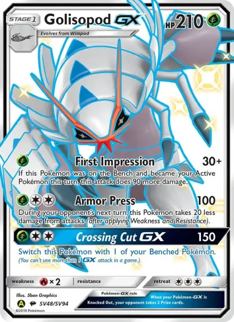 Carte Pokémon Sarmuraï-GX SV48/SV94, extension Destinées Occultes