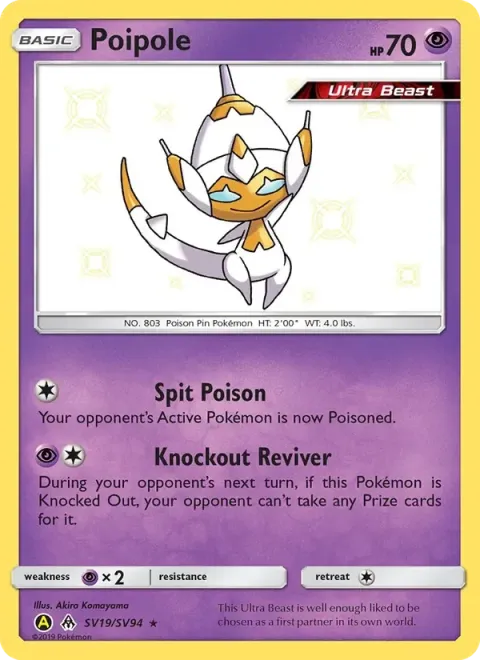 Carte Pokémon Vémini SV19/SV94, extension Destinées Occultes