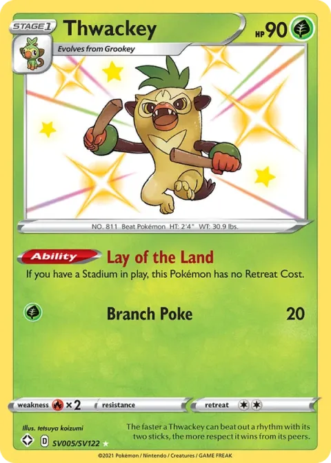 Carte Pokémon Badabouin SV005/SV122, extension Destinées Radieuses