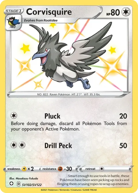 Carte Pokémon Bleuseille SV102/SV122, extension Destinées Radieuses