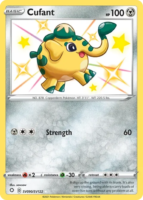 Carte Pokémon Charibari SV090/SV122, extension Destinées Radieuses