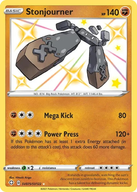 Carte Pokémon Dolman SV075/SV122, extension Destinées Radieuses