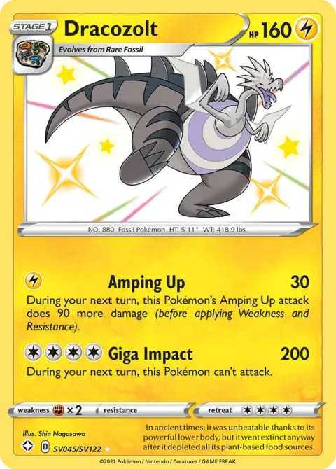 Carte Pokémon Galvagon SV045/SV122, extension Destinées Radieuses