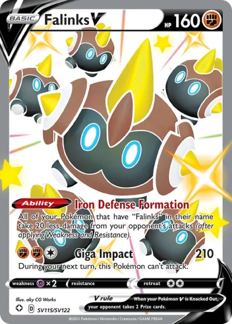 Carte Pokémon Hexadron V SV115/SV122, extension Destinées Radieuses