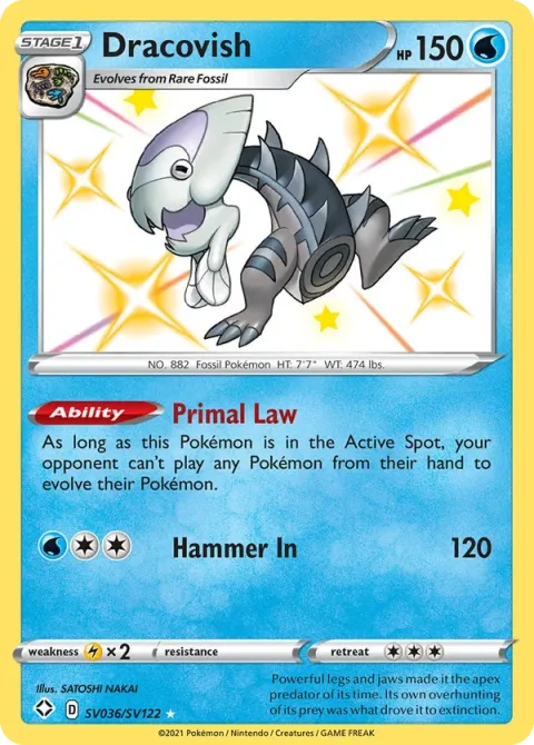 Carte Pokémon Hydragon SV036/SV122, extension Destinées Radieuses