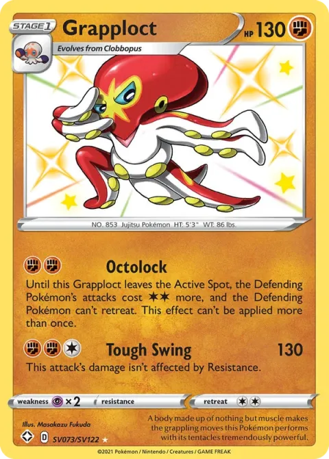 Carte Pokémon Krakos SV073/SV122, extension Destinées Radieuses