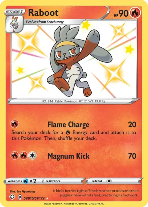 Carte Pokémon Lapyro SV016/SV122, extension Destinées Radieuses