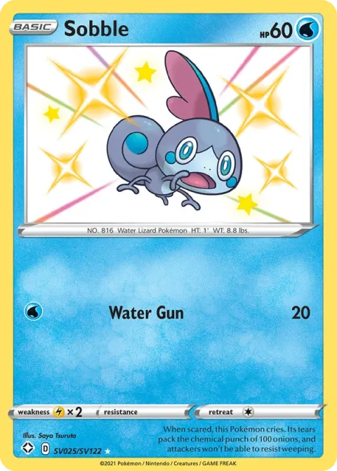 Carte Pokémon Larméléon SV025/SV122, extension Destinées Radieuses
