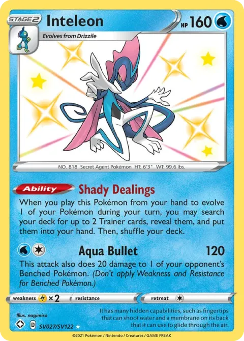 Carte Pokémon Lézargus SV027/SV122, extension Destinées Radieuses