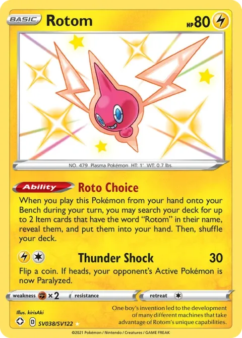 Carte Pokémon Motisma SV038/SV122, extension Destinées Radieuses