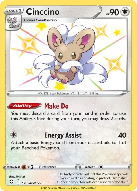 Carte Pokémon Pashmilla SV094/SV122, extension Destinées Radieuses