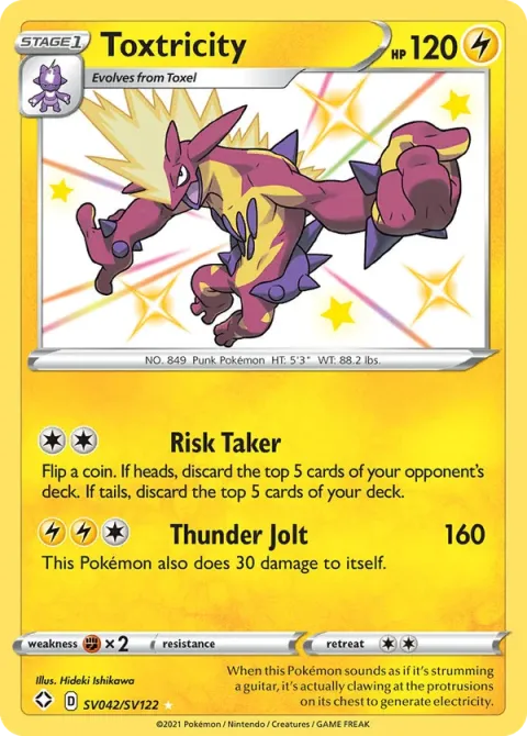 Carte Pokémon Salarsen SV042/SV122, extension Destinées Radieuses