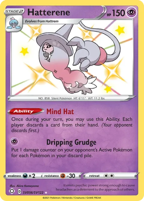 Carte Pokémon Sorcilence SV056/SV122, extension Destinées Radieuses