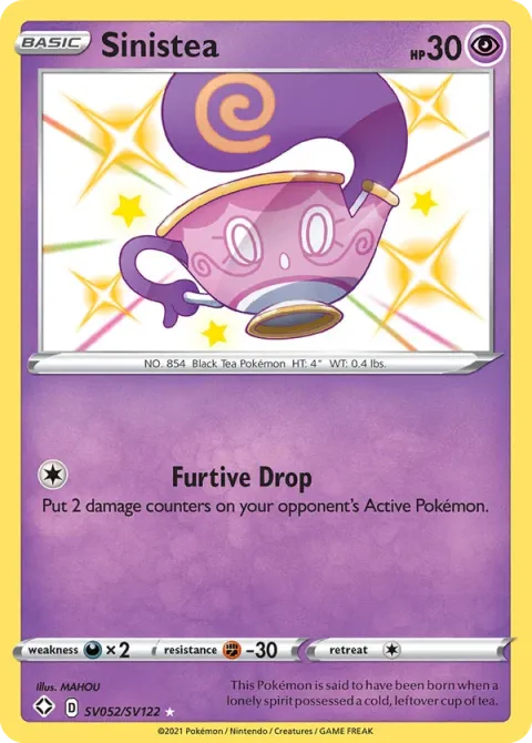 Carte Pokémon Théffroi SV052/SV122, extension Destinées Radieuses
