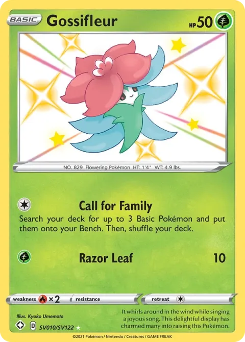 Carte Pokémon Tournicoton SV010/SV122, extension Destinées Radieuses