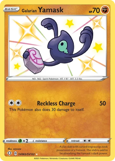 Carte Pokémon Tutafeh de Galar SV065/SV122, extension Destinées Radieuses