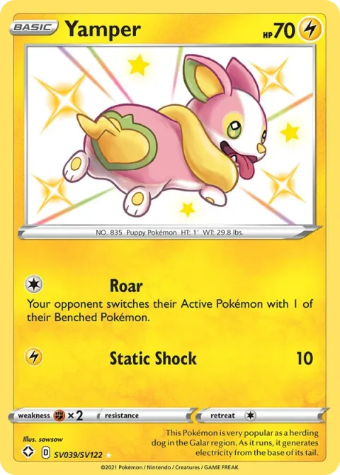 Carte Pokémon Voltoutou SV039/SV122, extension Destinées Radieuses