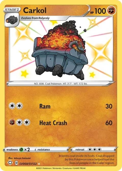 Carte Pokémon Wagomine SV068/SV122, extension Destinées Radieuses