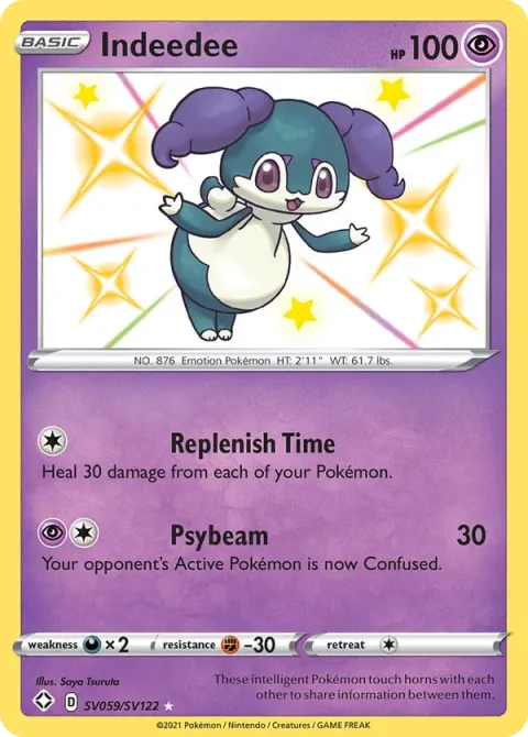 Carte Pokémon Wimessir SV059/SV122, extension Destinées Radieuses