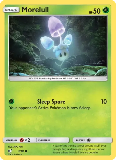 Carte Pokémon Spododo 003/018, extension Détective Pikachu