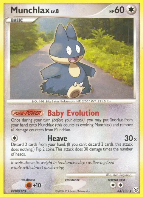 Carte Pokémon Goinfrex 033/130, extension Diamant & Perle