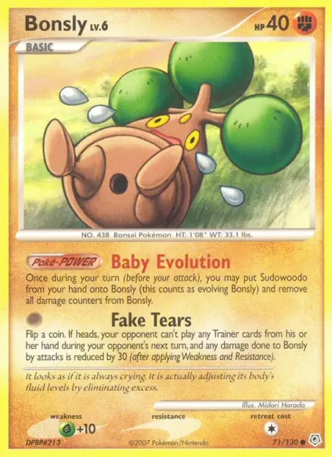 Carte Pokémon Manzaï 071/130, extension Diamant & Perle