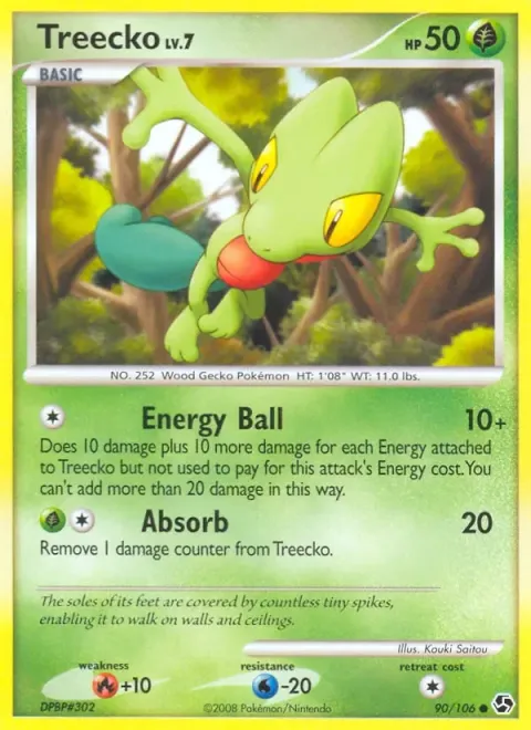 Carte Pokémon Arcko 090/106, extension Duels au Sommets