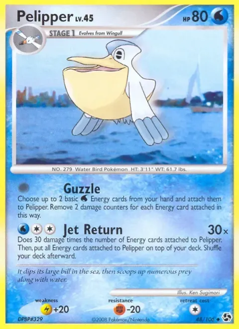 Carte Pokémon Bekipan 048/106, extension Duels au Sommets
