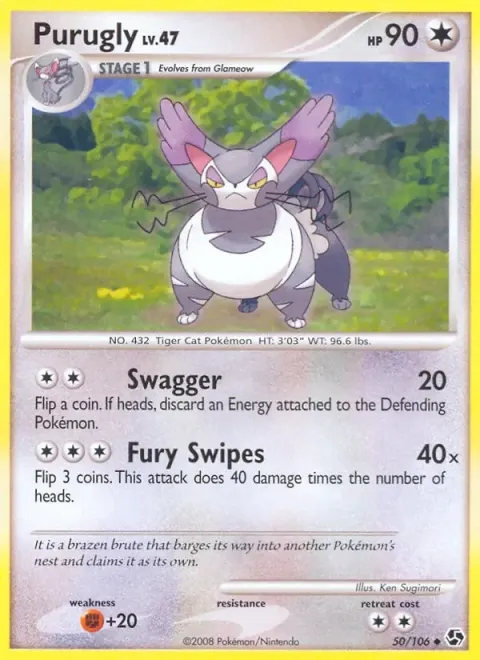 Carte Pokémon Chaffreux 050/106, extension Duels au Sommets