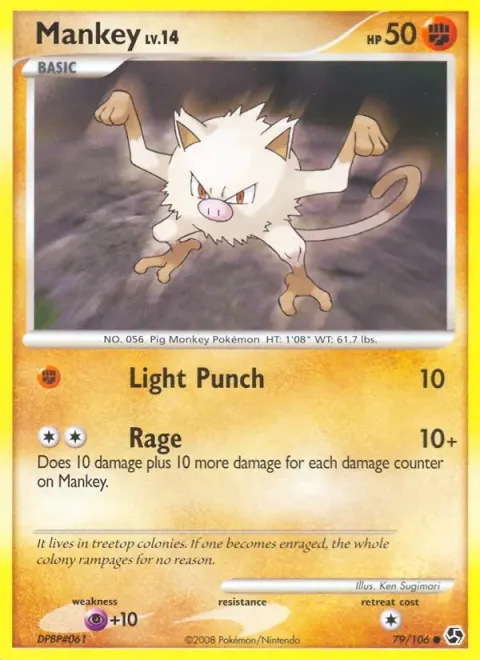 Carte Pokémon Férosinge 079/106, extension Duels au Sommets