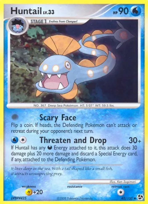 Carte Pokémon Serpang 042/106, extension Duels au Sommets
