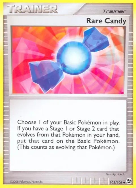 Carte Pokémon Super bonbon 102/106, extension Duels au Sommets
