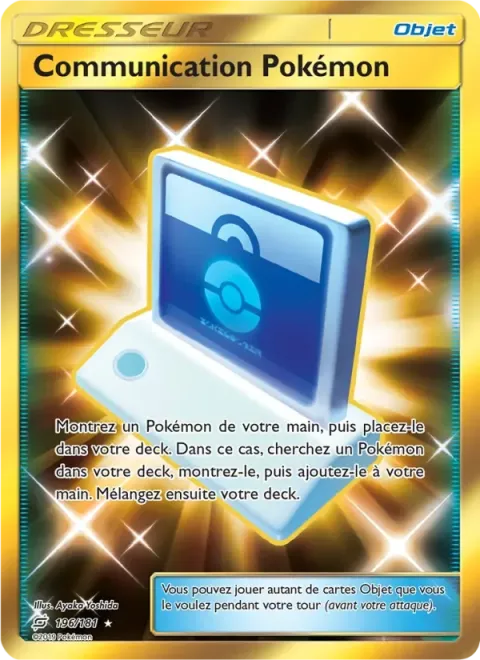 Carte Pokémon Communication Pokémon 196/181, extension Duo de Choc