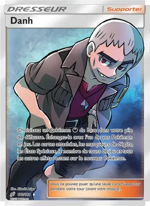 Carte Pokémon Danh 179/181, extension Duo de Choc