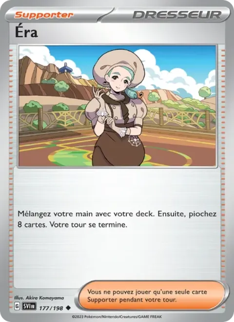 Carte Pokémon Éra 177/198, extension Écarlate et Violet