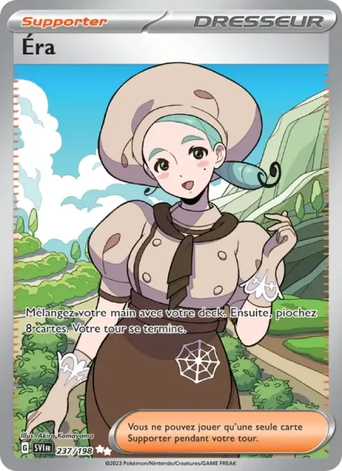 Carte Pokémon Éra 237/198, extension Écarlate et Violet