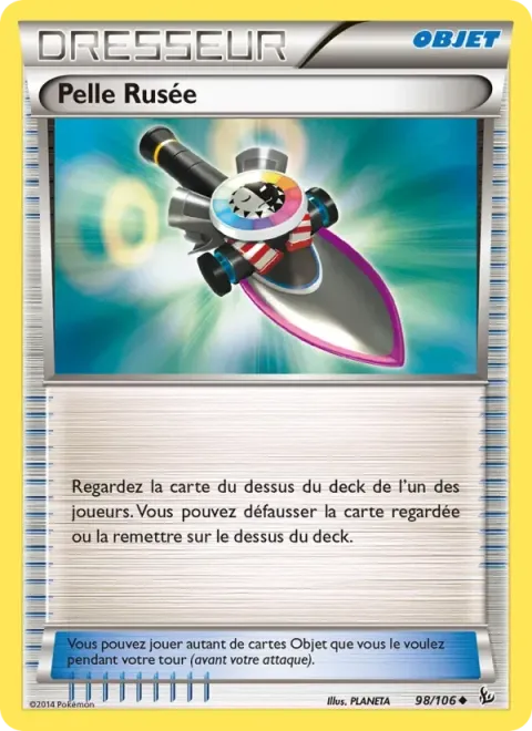 Carte Pokémon Pelle Rusée 098/106, extension Étincelles