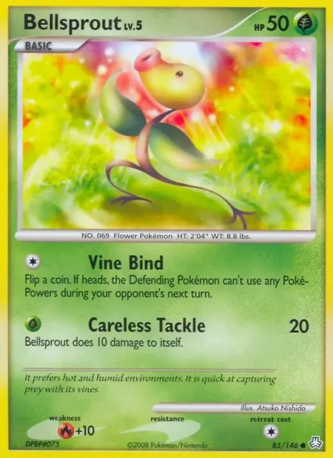 Carte Pokémon Chetiflor 085/146, extension Éveil des Légendes