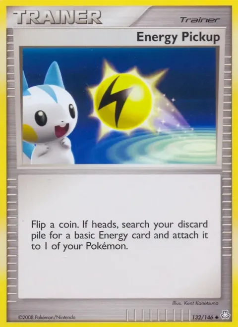 Carte Pokémon Collecte d’Énergie 132/146, extension Éveil des Légendes