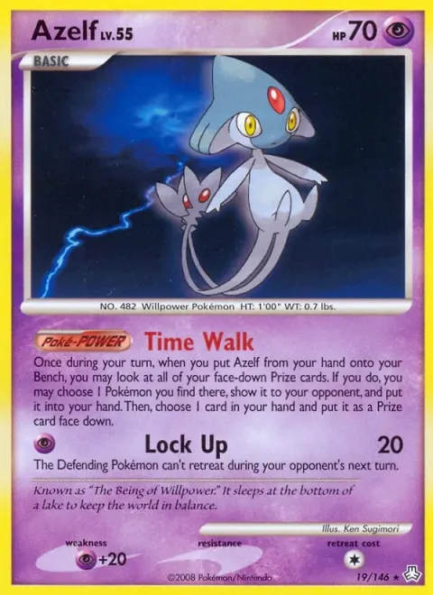 Carte Pokémon Créfadet 019/146, extension Éveil des Légendes