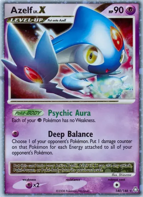 Carte Pokémon Créfadet 140/146, extension Éveil des Légendes