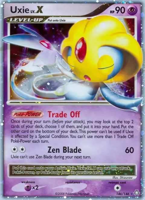 Carte Pokémon Créhelf 146/146, extension Éveil des Légendes