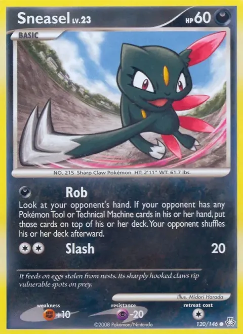 Carte Pokémon Farfuret 120/146, extension Éveil des Légendes